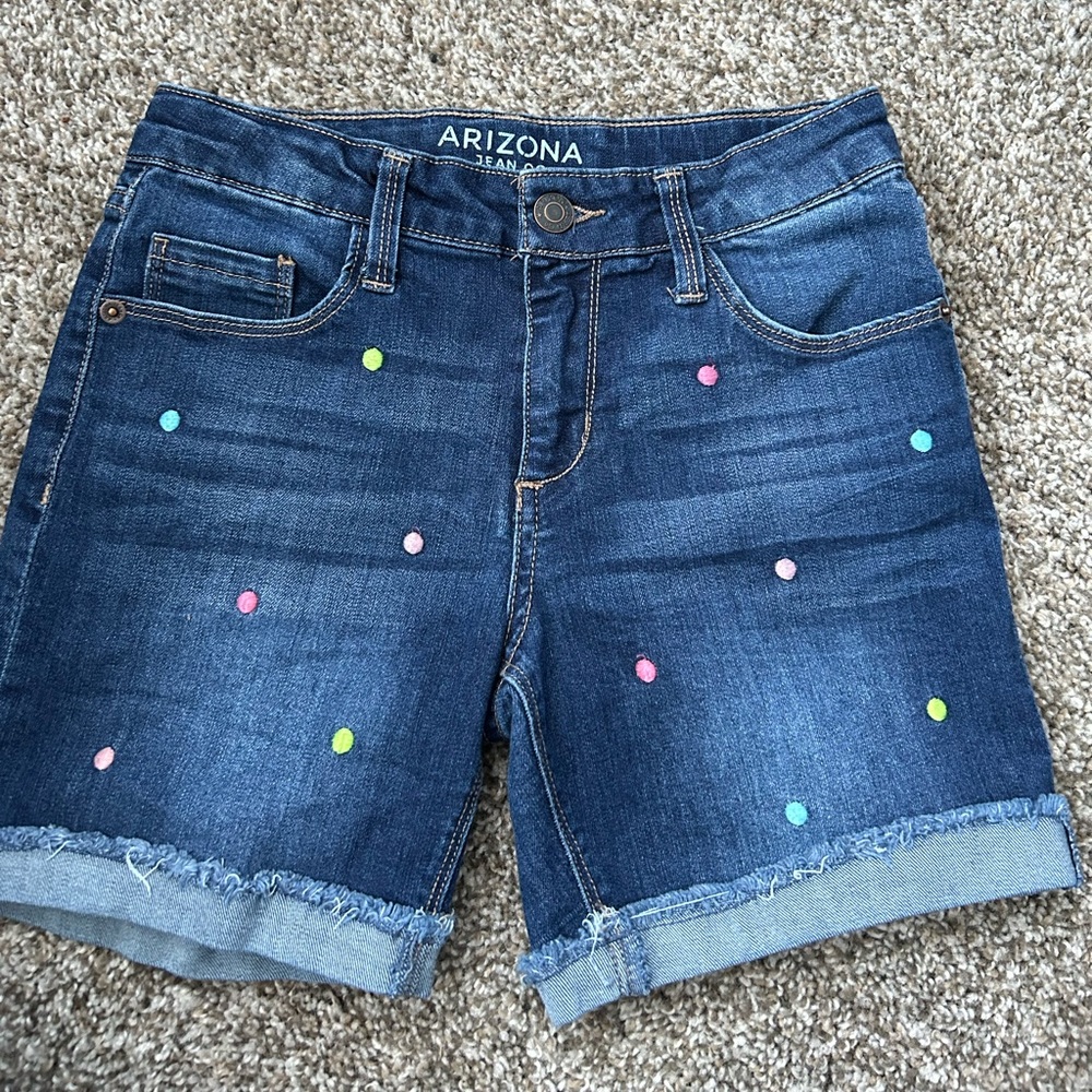 Girls Arizona Jean Company jean shorts